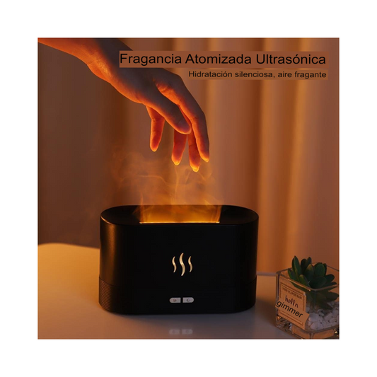 Lámpara Humidificadora forma de llama